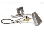 Powr-Flite Stair Tool, 6" Cleaning Head and 1-1/2" Stainless Steel Tube