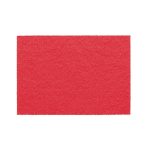 Powr-Flite 14" X 20" Red Spray Buff Pad