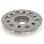 Powr-Flite 16" Economy Pad Driver with built in riser and UP2P clutch plate