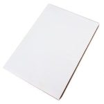 Powr-Flite 14" x 20" White Melamine Pad